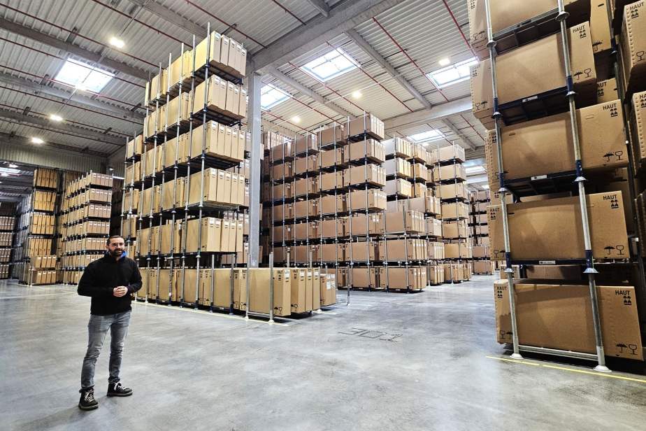 Usine MFC v&eacute;los Intersport entrep&ocirc;t 1