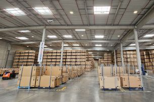 Usine MFC v&eacute;los Intersport entrep&ocirc;t 2