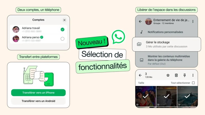 WhatsApp : adieu la galère du stockage et du double téléphone, cette mise à jour change tout
