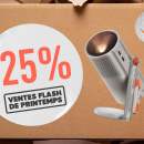 La version laser du Xgimi MoGo 4 est à -25% : ce vidéoprojecteur Full HD affiche vos films, séries et jeux sur 120&Prime;, un vrai cinéma à la maison
