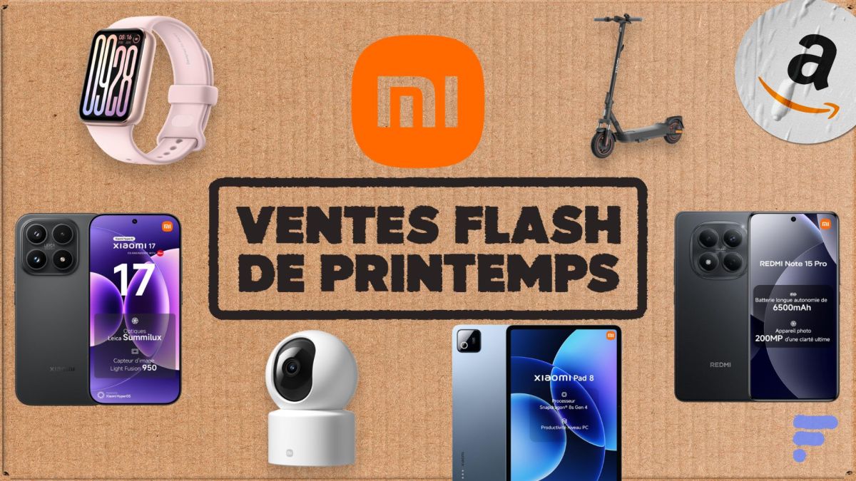 Xiaomi en promo lors des Ventes Flash Amazon : 9 offres à saisir