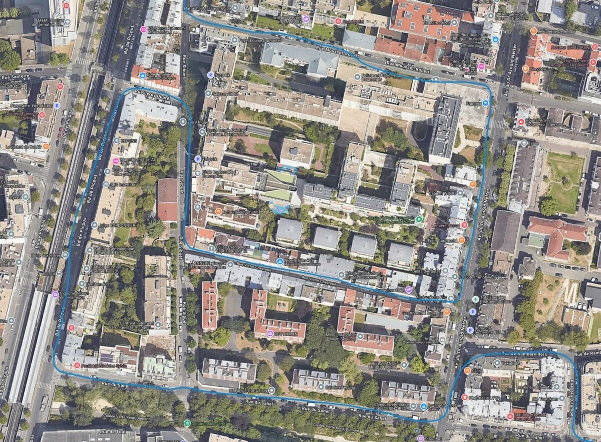 Suivi GPS de la Garmin Fenix 8