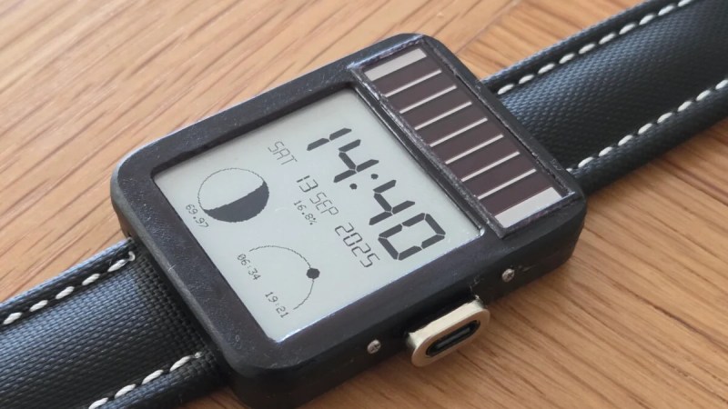 Ce projet de montre connectée vise une autonomie infinie