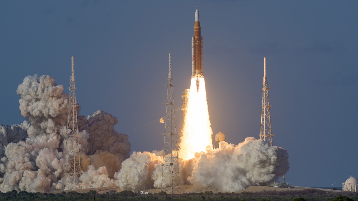 Le lancement du vaisseau Orion