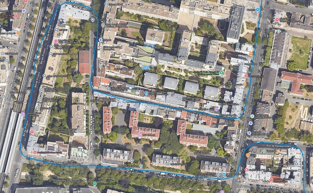 Suivi GPS de la Garmin Fenix 8