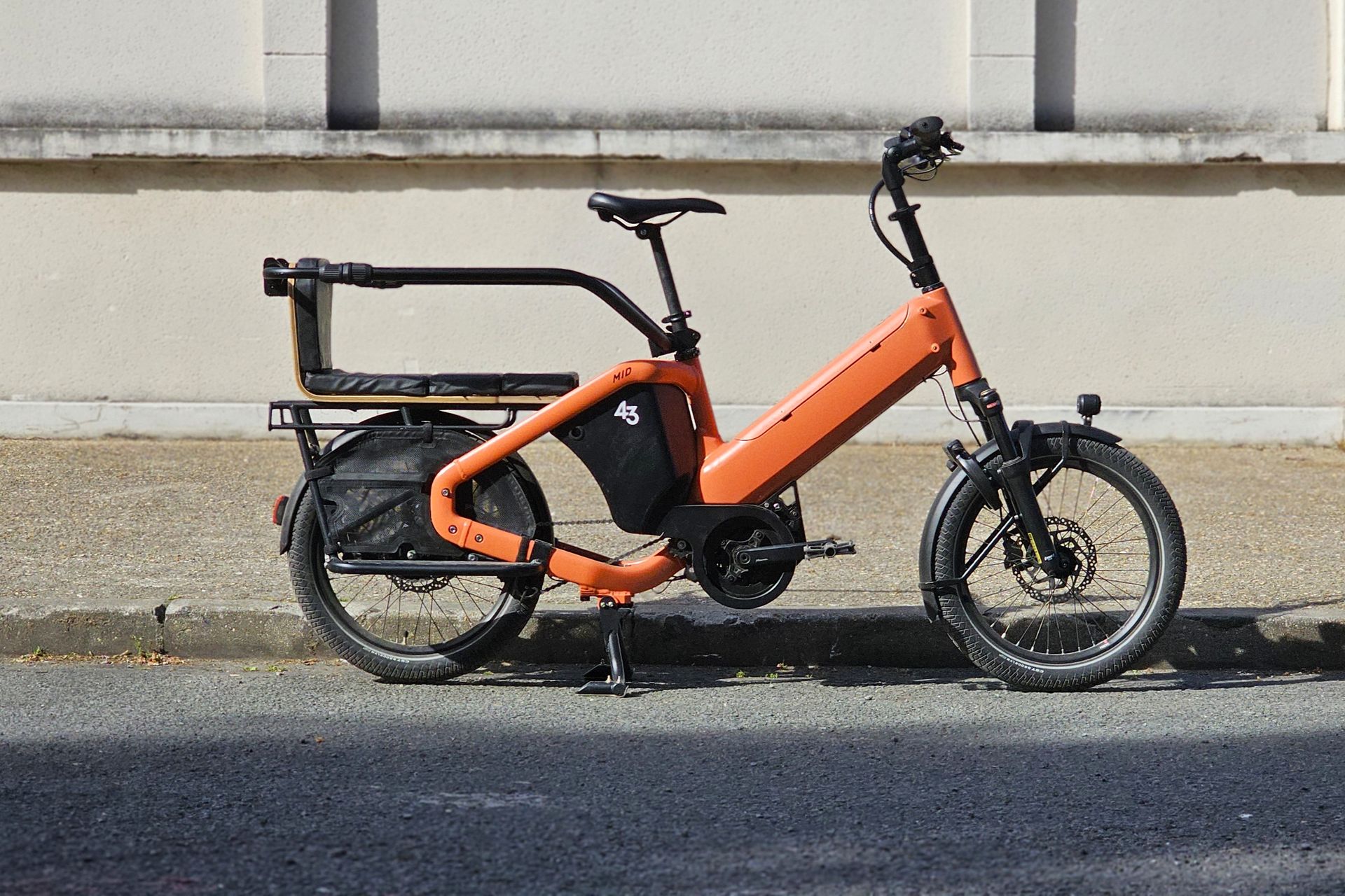 Bike43 Bicicleta elétrica de carga intermediária intermediária