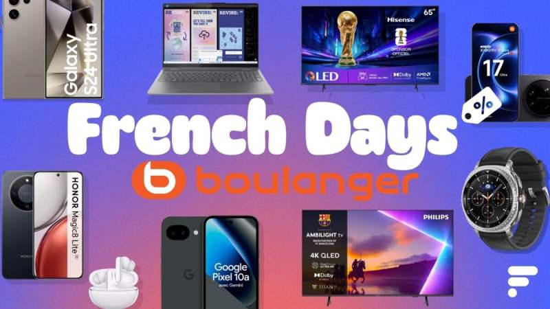 Boulanger lance une grande braderie pour le début des French Days 
