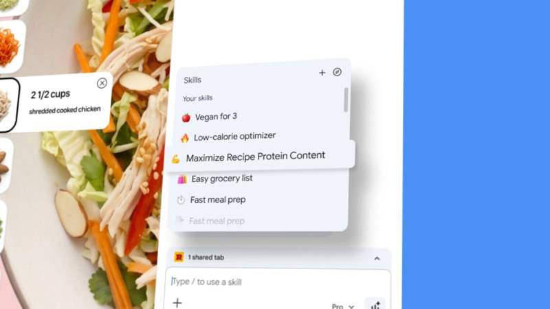 Google améliore Chrome avec l’arrivée des « Skills » : mais c’est quoi exactement les « Skills » ?