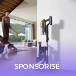 Le Dreame Z30 Pro Aqua vous débarrasse en un clin d’œil de toutes les saletés