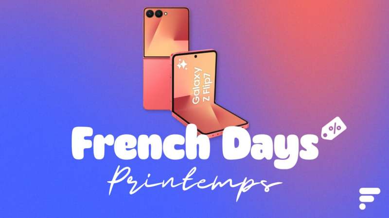 Amazon retire 300&nbsp;€ à l&rsquo;excellent Samsung Galaxy Z Flip 7, dans sa version avec 512 Go de stockage