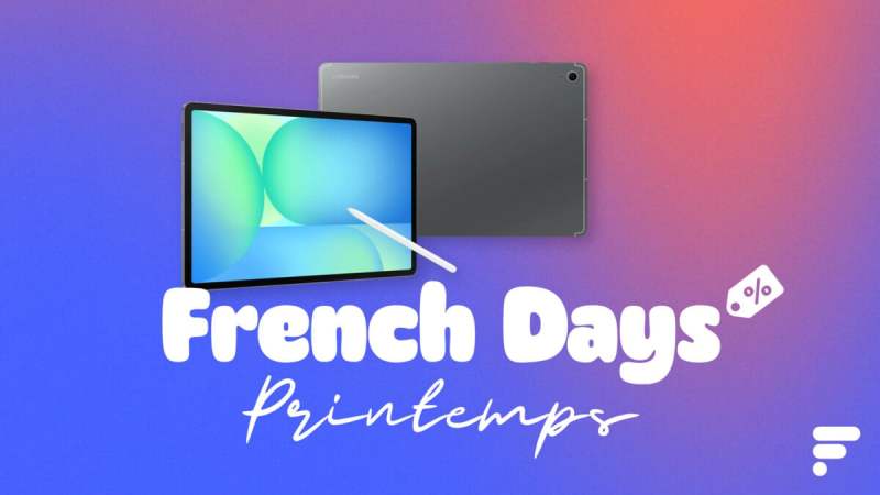 Pendant les French Days, la Samsung Galaxy Tab S10 FE passe sous la barre des 350 euros