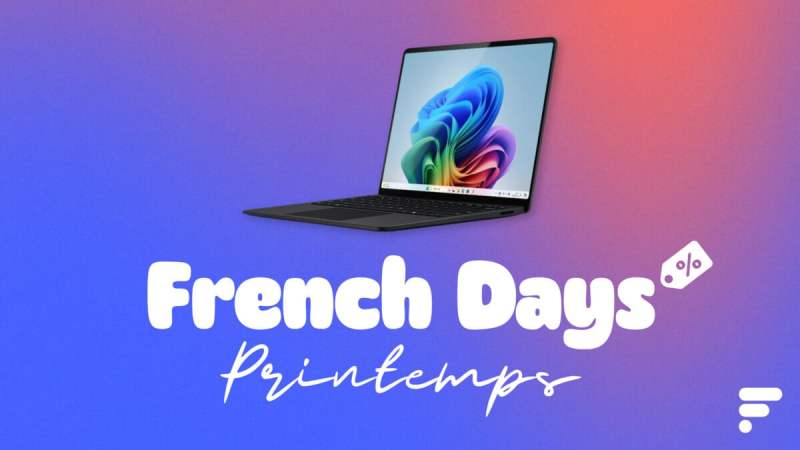 Le Microsoft Surface Laptop 7 sous Snapdragon X Elite s&rsquo;allège de 600 euros pendant les French Days