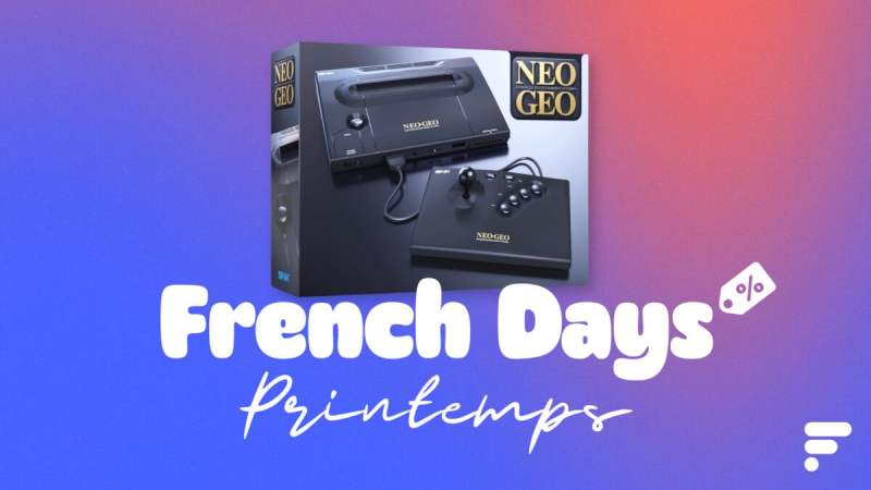 Avant même sa sortie officielle, la classique Neo Geo AES Plus est déjà en promotion pendant les French Days