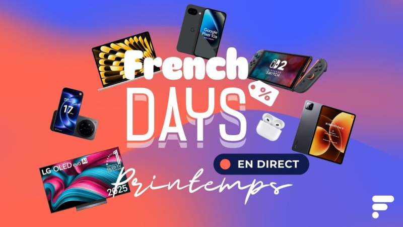 Les French Days continuent ce lundi&nbsp;: voici le TOP des offres Tech en DIRECT