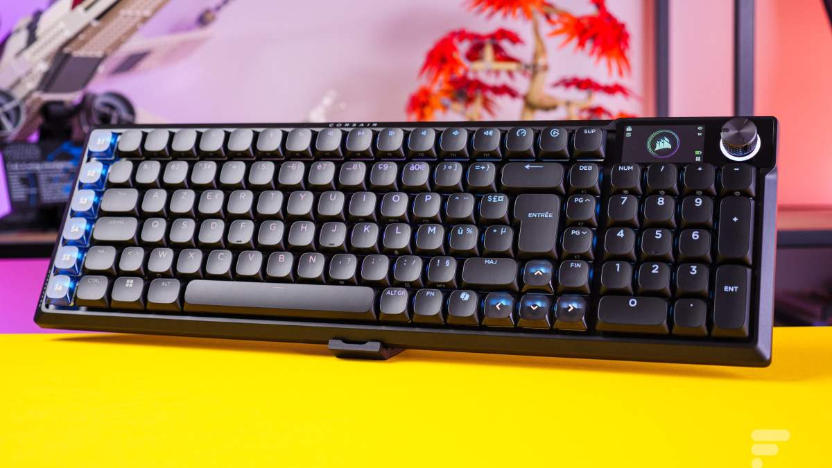Corsair Vanguard Air 99 Wireless : le clavier qui vise le Stream Deck