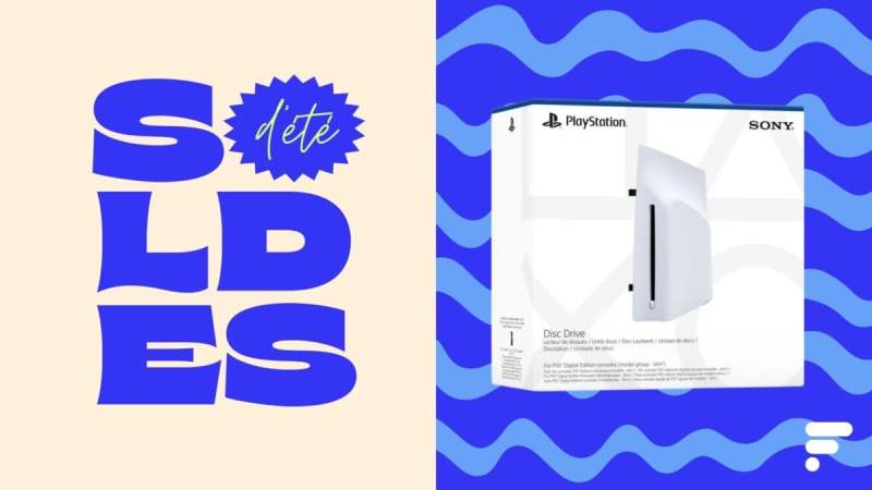 Le lecteur de disques pour PS5 Slim et Pro revient en promotion pour les soldes d’été