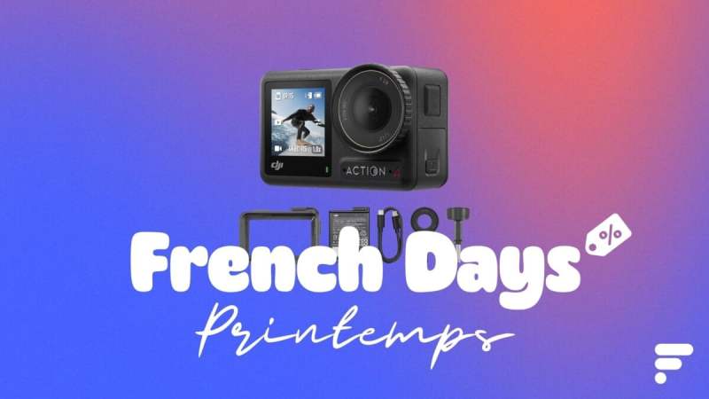 Cette action cam DJI tout aussi performante qu’une GoPro revient à un super prix pour les French Days