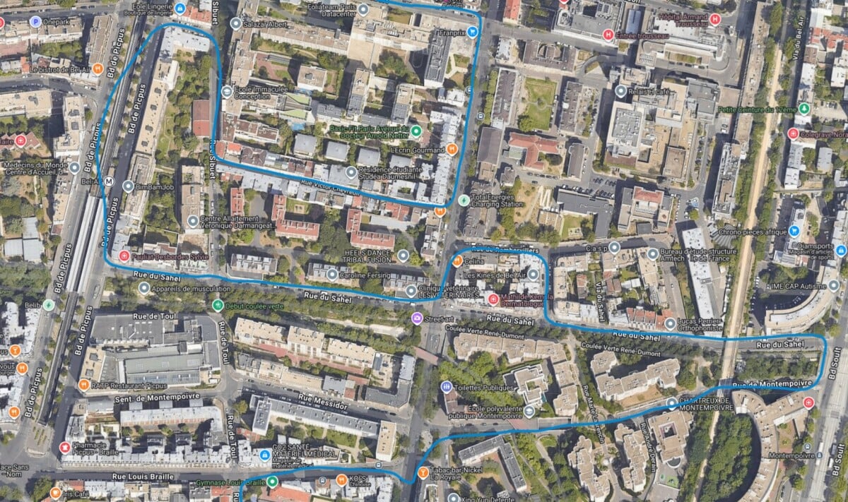 Suivi GPS de la Garmin Fenix 8