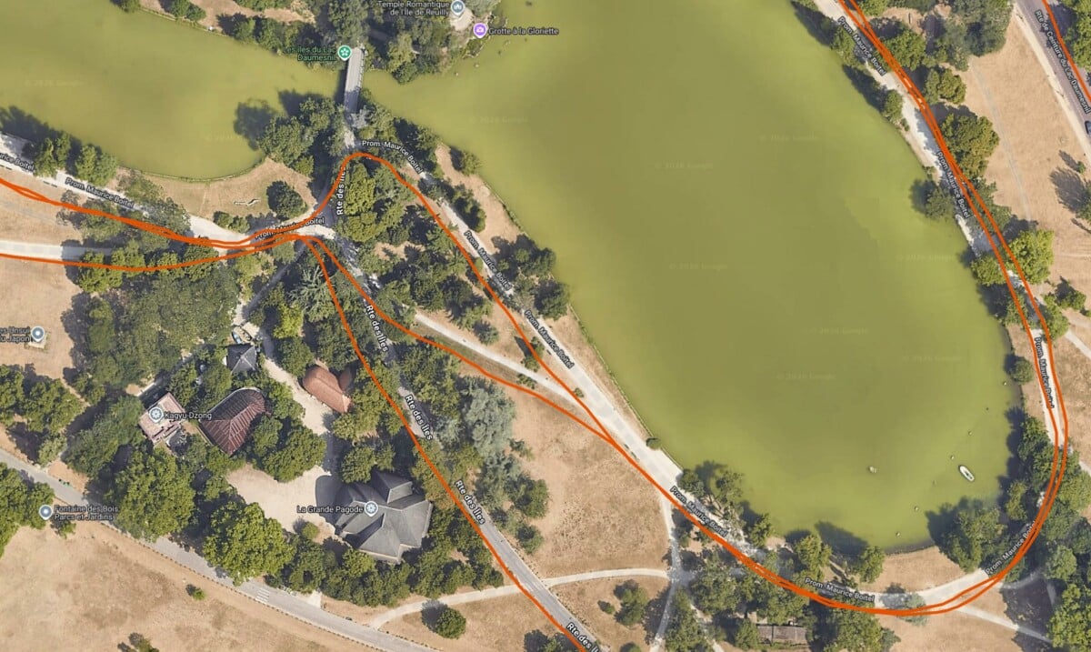 Suivi GPS de la Polar Street X