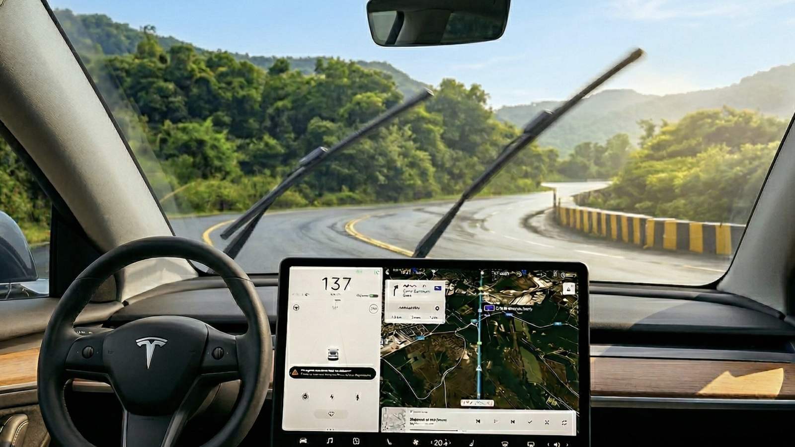 Marre des balayages à sec ? Tesla a enfin trouvé la solution logicielle