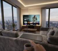 Nous avons utilisé Gemini pour intégrer ce clavier dans un salon à partir du visuel fourni par Framework