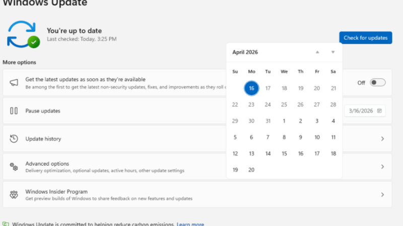 Microsoft cède enfin sur les mises à jour Windows forcées&nbsp;: voici les 4 changements concrets