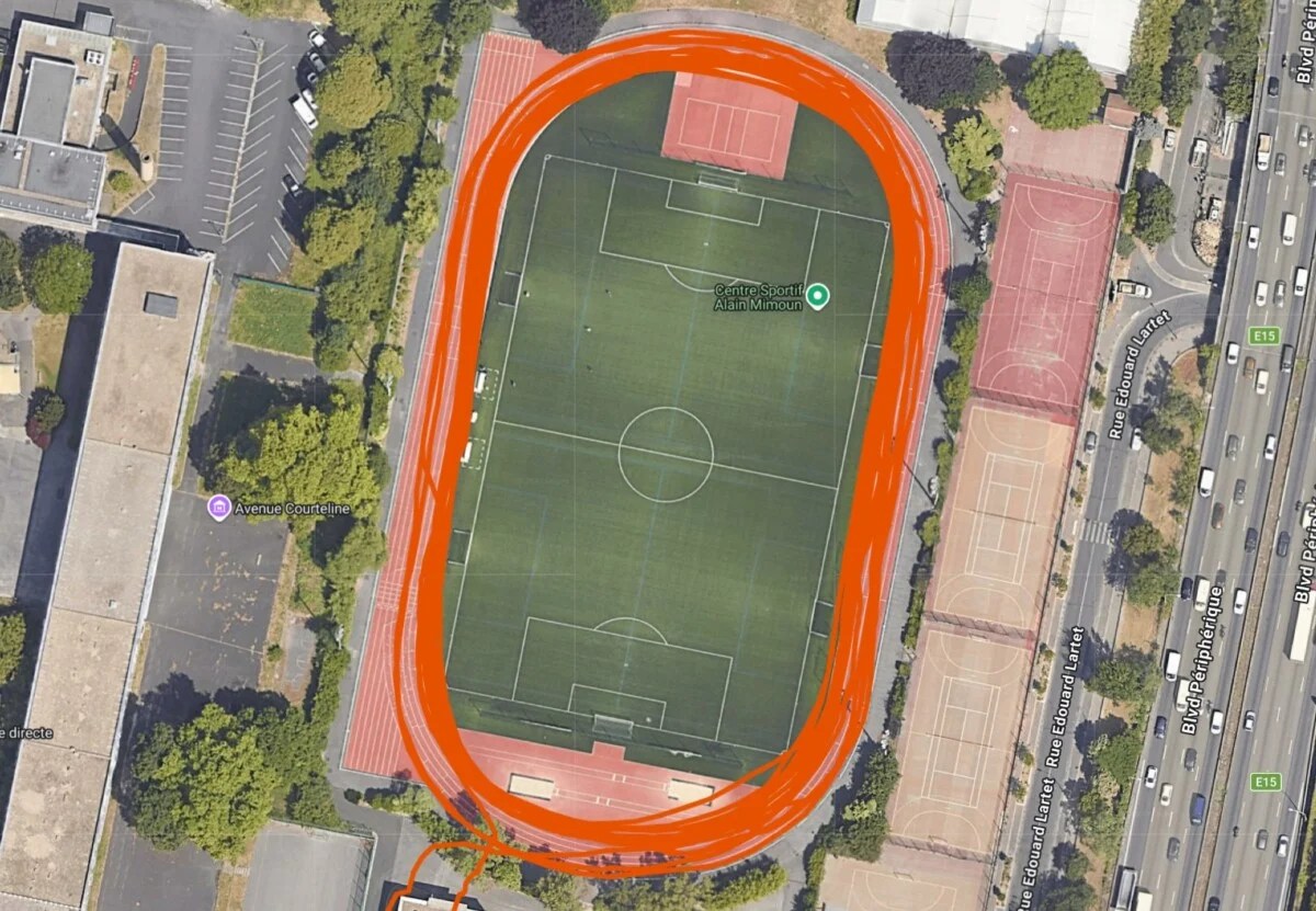 Suivi GPS de la Polar Street X