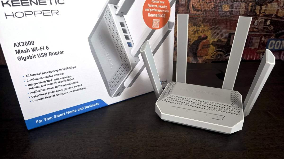 Keenetic Hopper KN-3811 : Wi‑Fi 6 pour moderniser votre réseau