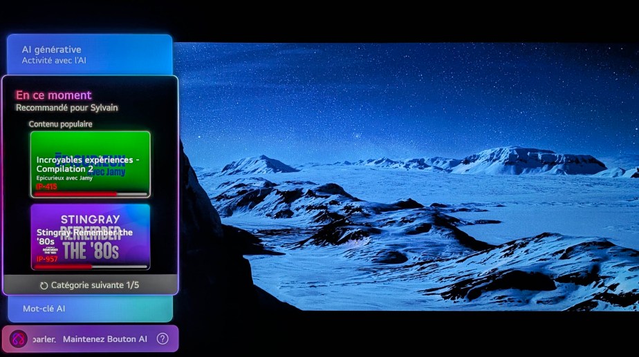 LG OLED77C6 // Source : Sylvain Pichot - Frandroid