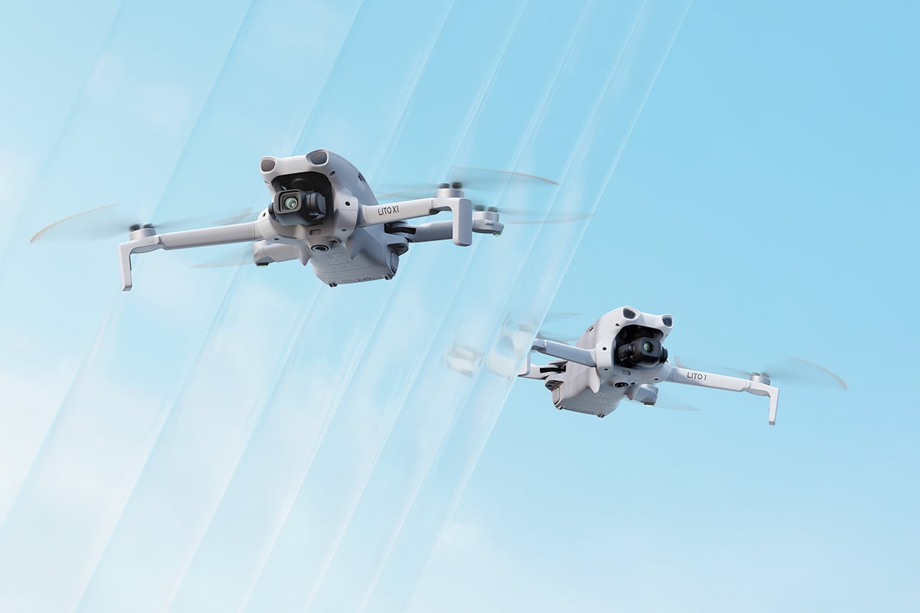 Le DJI Lito X1 et le DJI Lito 1