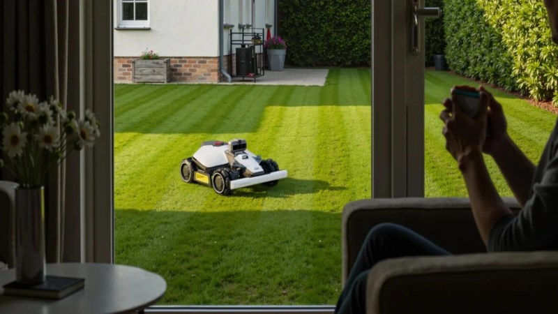 Ce robot tondeuse premium Mammotion voit en 3D, n&rsquo;a pas besoin de base GPS et s&rsquo;allège de 900&nbsp;€