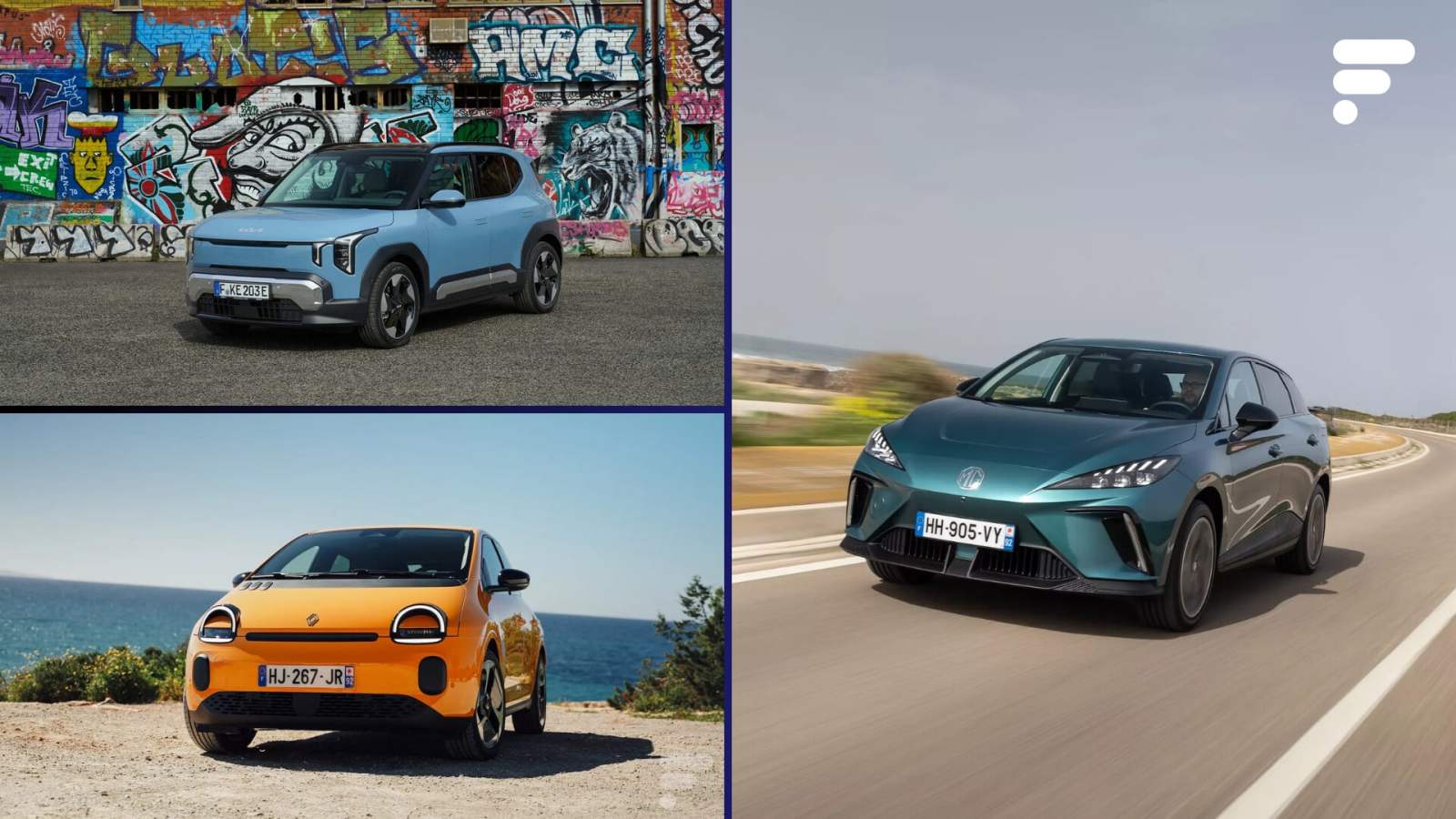 Nos 3 recommandations de voitures électriques d’avril 2026