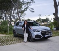 Mercedes-Benz GLB électrique // Source : Mercedes-Benz