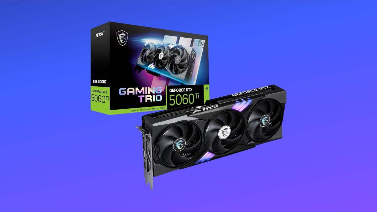 Image Vente flash : il ne reste plus beaucoup de cartes graphiques MSI Nvidia GeForce RTX 5060 Ti 8G en promo à 429,90 €