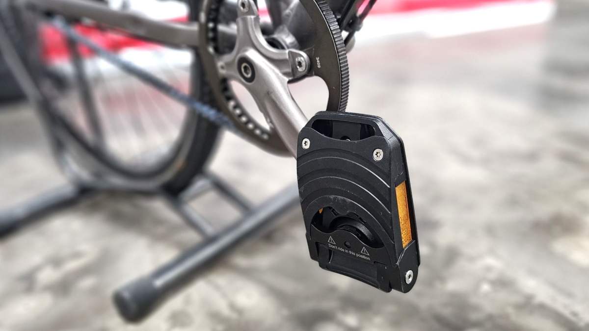 Image On a vu la pédale pliante de vélo la plus aboutie et pratique au monde