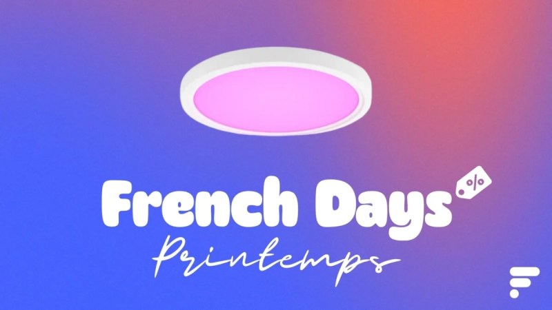 Ce plafonnier connecté Philips Hue éclaire les French Days avec son prix en baisse de -31%