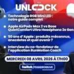 50 ans d&rsquo;Apple, comparatif de casques audio et RunMotion Coach : le programme de la 47 d&rsquo;Unlock Talk