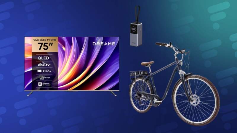 Batterie Ugreen, TV Dreame et vélo électrique Decathlon : les 3 bons plans tech et mobilité à ne pas manquer aujourd’hui