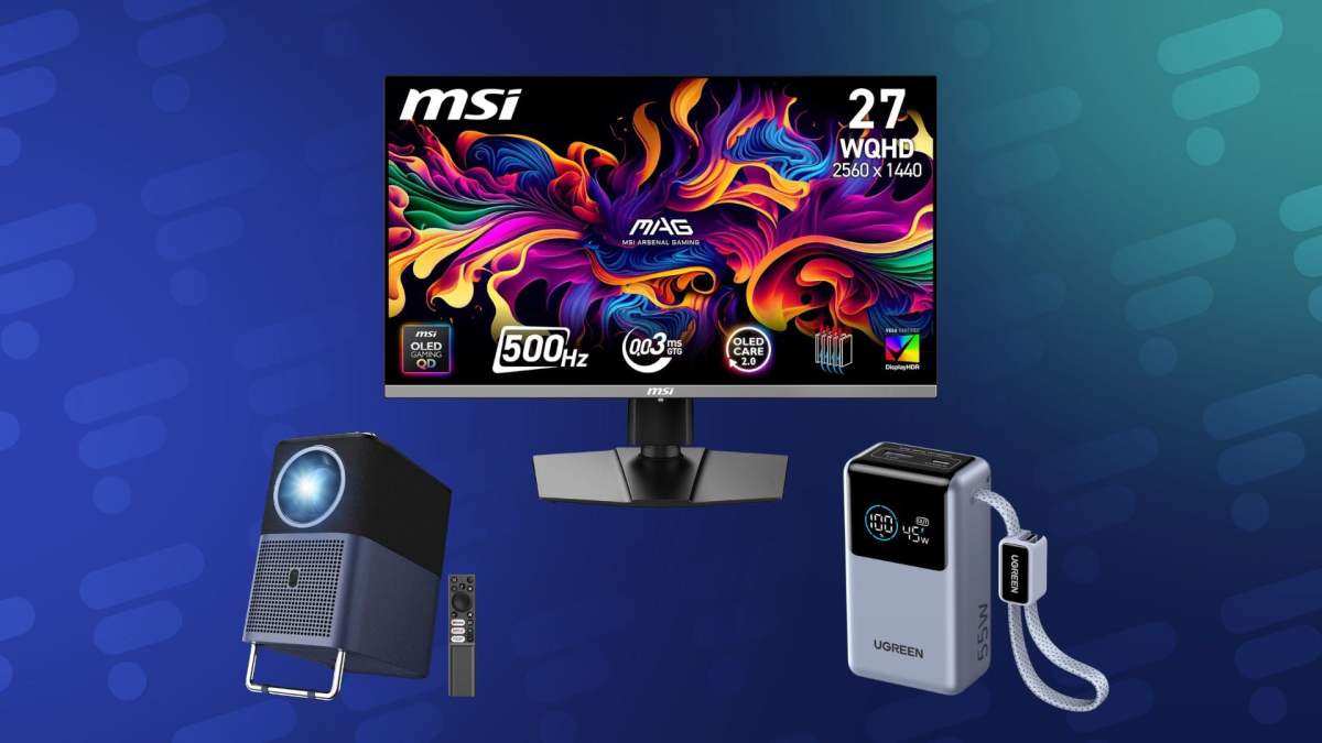 Image Vidéoprojecteur TCL, écran QD‑OLED MSI et batterie Ugreen : les 3 meilleures promos tech du vendredi 10 avril 2026
