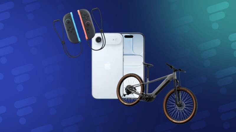 Nintendo Switch 2 Joy‑Con, iPhone Air et VTT électrique Lidl Crivit : les 3 meilleurs bons plans du jeudi 23 avril 2026