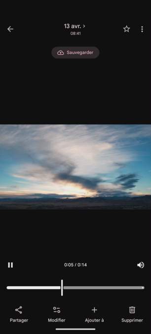 Retour Effet Vid&eacute;o Google Photos 01