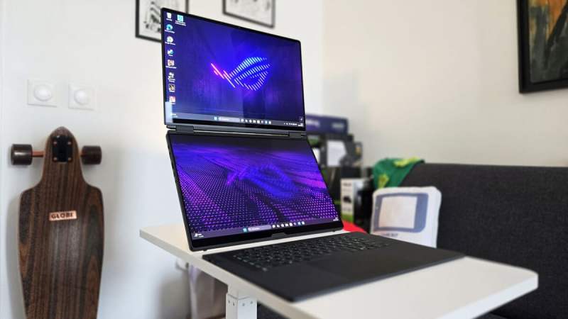 J’ai testé un PC portable gaming avec deux écrans : voici le Asus ROG Zephyrus Duo