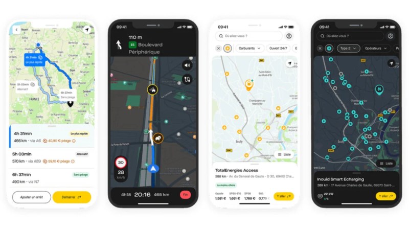 Le Français Roole Map imite Waze pour devenir très pratique en voiture