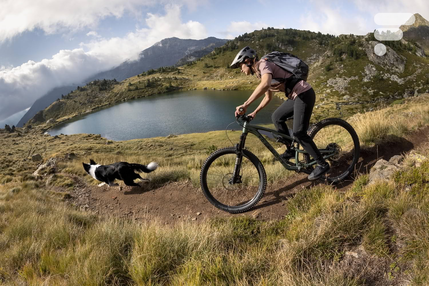 Mochila de ciclismo Decathlon Protection1