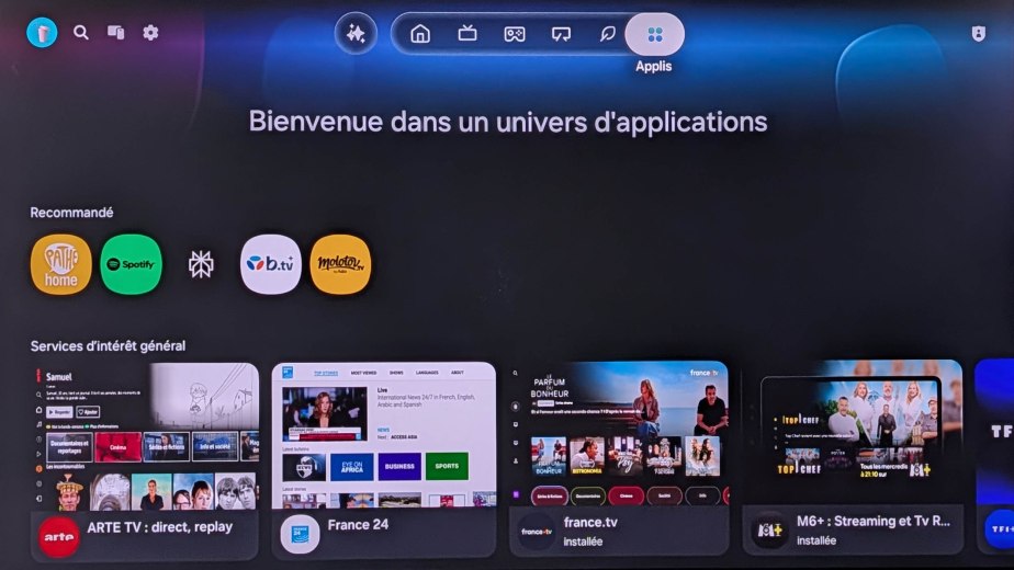 Samsung 55S99H // Source : Sylvain Pichot - Frandroid