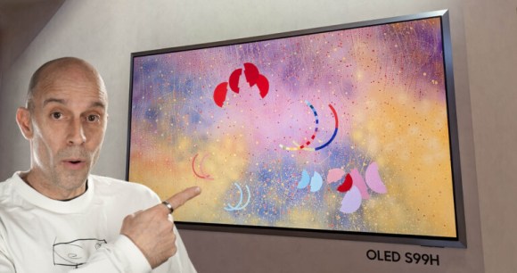 Samsung 55S99H // Source : Sylvain Pichot - Frandroid