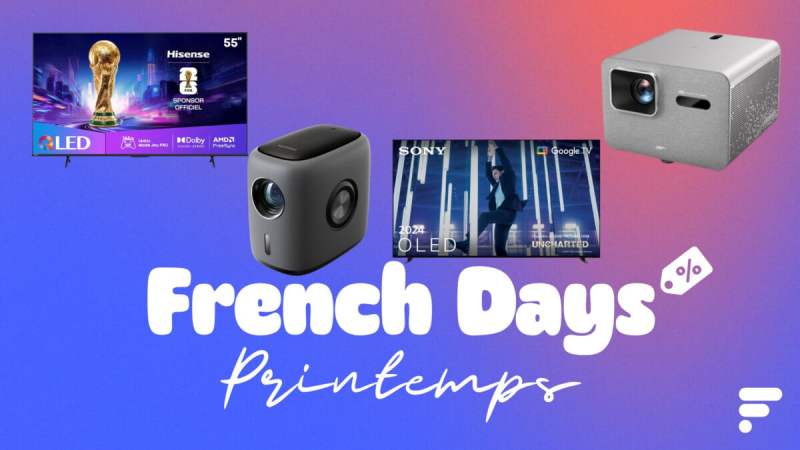 Les 6 meilleures offres TV et vidéoprojecteurs de ces French Days