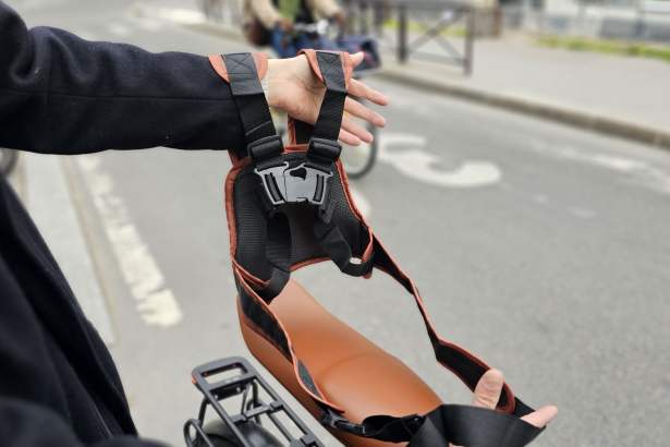 Arnês de bicicleta de dois lugares Selle Jallot 1 Arnês de bicicleta de dois lugares Selle Jallot 1