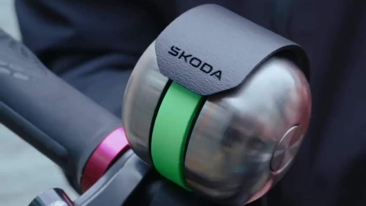 Image Vélo : cette sonnette Skoda peut « percer » la réduction de bruit active de vos casques audio et écouteurs