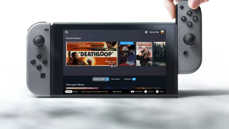 Steam sur une Nintendo Switch&nbsp;? C&rsquo;est le dernier bidouillage permis par Valve